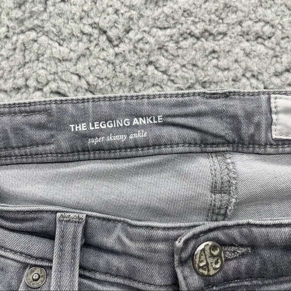AG ADRIANO GOLDSHMEID SKINNY LEGGING ANKLE JEANS SIZE 25R - Picture 8 of 14